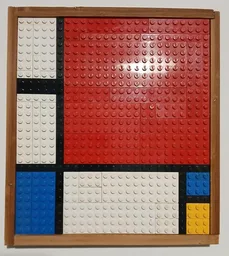 Mondrian painting