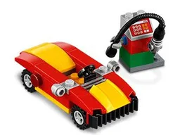 Car and Petrol Pump