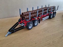 logging trailer for logging truck 9397