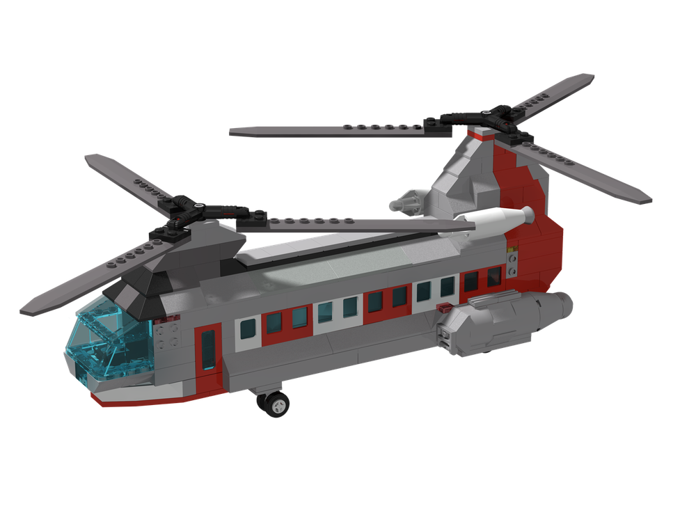 Lego Tandem Helicopter