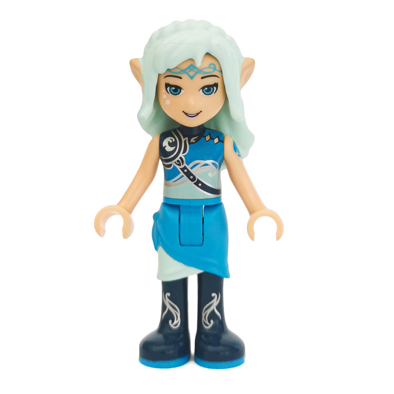 Lego Naida Riverheart in Dark Azure and Light Aqua Outfit