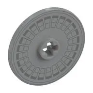 Technic Disc 3 x 3 with Rim Print