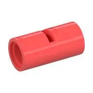 Technic Pin Connector Round [Slotted] / Coral