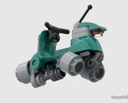 Cyberpunk Scooter