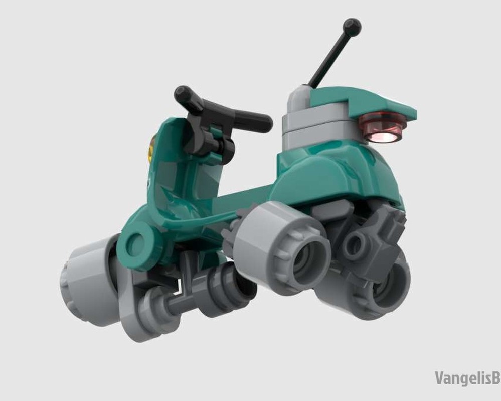 Lego Cyberpunk Scooter