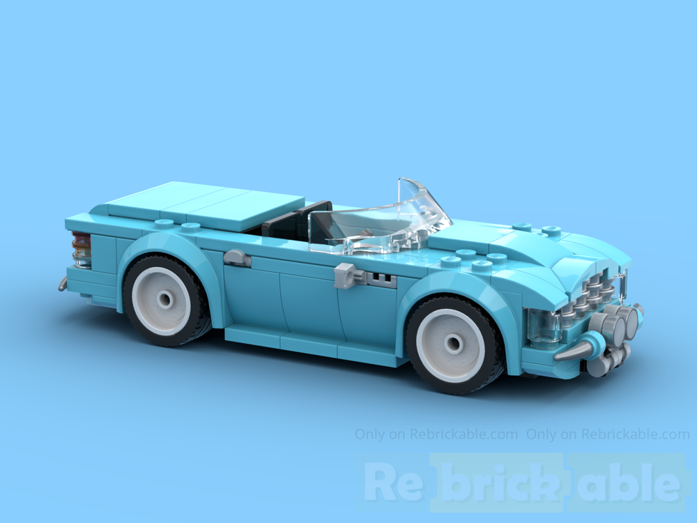 Lego Barbara, medium azure version