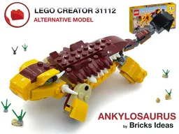 Ankylosaurus Dinosaur - Lego Creator 31112