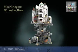 Mini 76417 Gringotts Bank and Mine