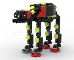 Halloween AT-AT and Starfighter