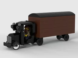 Vintage Semi-Tractor Trailer