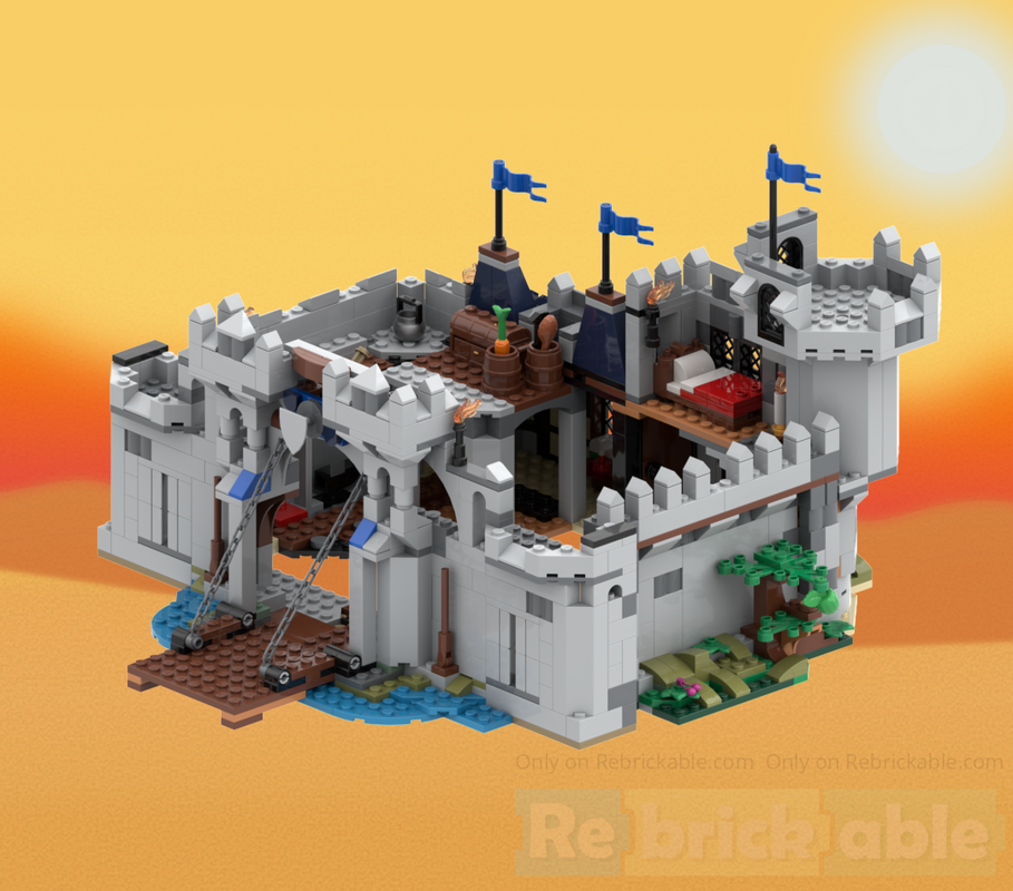 Lego Horse knight's keep