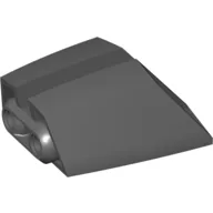 Engine / Air Scoop, Technic Double (RC Car) / Pearl Dark Gray