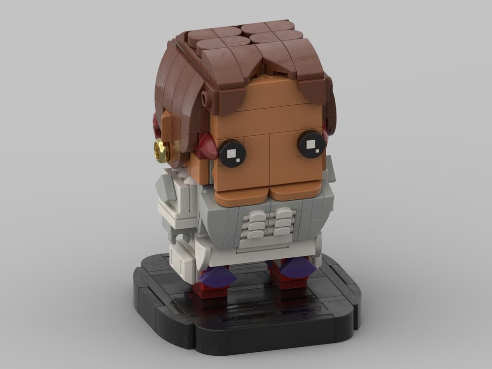 Lego Loba from Apex Legends in LEGO Brickheadz