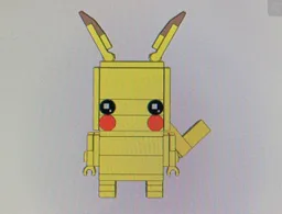 BrickHeads Pika