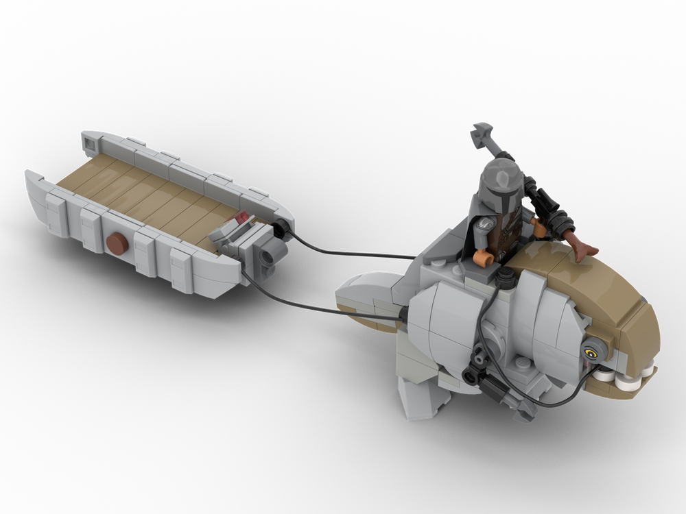 Lego Blurrg with The Mandalorian