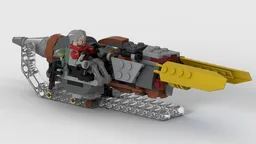Cobb Vanth's Speeder Bike MOC - Alternate Build