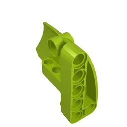Technic Panel Fairing #13 Large Short Smooth, Side A / Lime