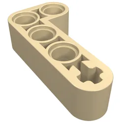 Technic Beam 2 x 4 L-Shape Thick / Tan