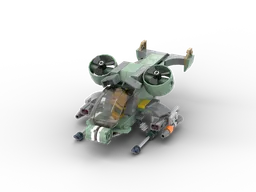75577 Alt Build- Scorpion VTOL Micro Fighter