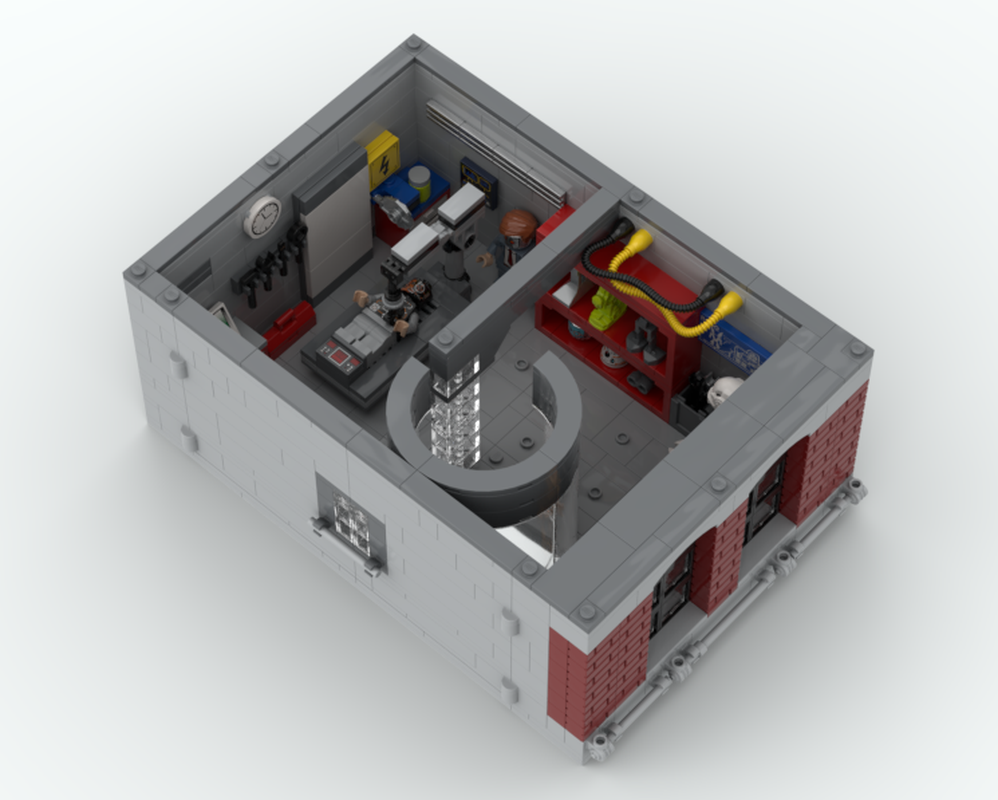 Lego Marvel S.H.I.E.L.D. HQ 5th Floor - L.M.D & Robotics Lab