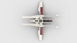 Vector Starfighter High Republic minifigure scale