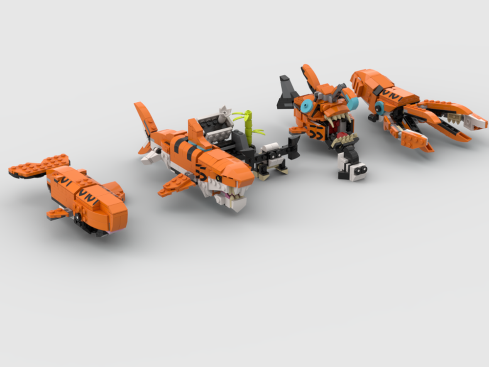Lego 31129 Deep Sea Creatures Bundle