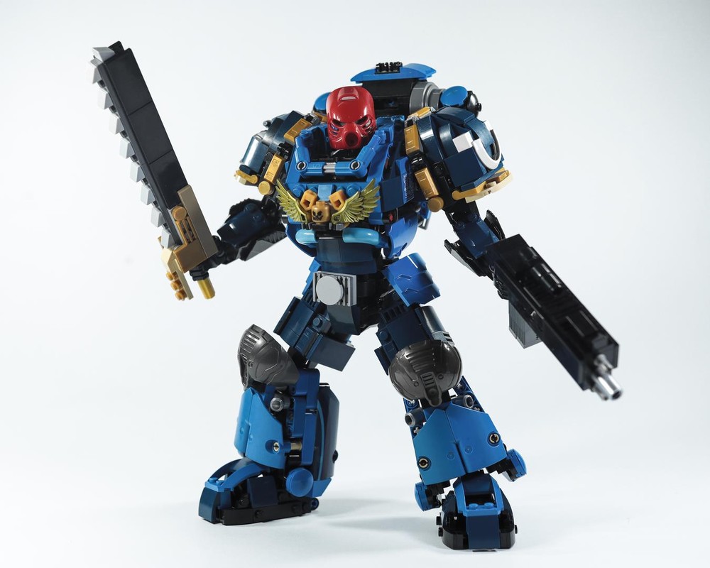 LEGO Space Marine Tahu ( Warhammer 40K + BIONICLE )