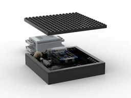 Motorized Rotating Display Stand