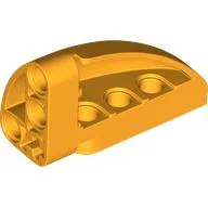 Technic Panel Round Corner 5 x 3 x 2 Right / Bright Light Orange