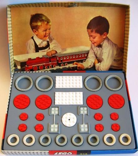 Lego Large & Small Wheels & Turn-Table
