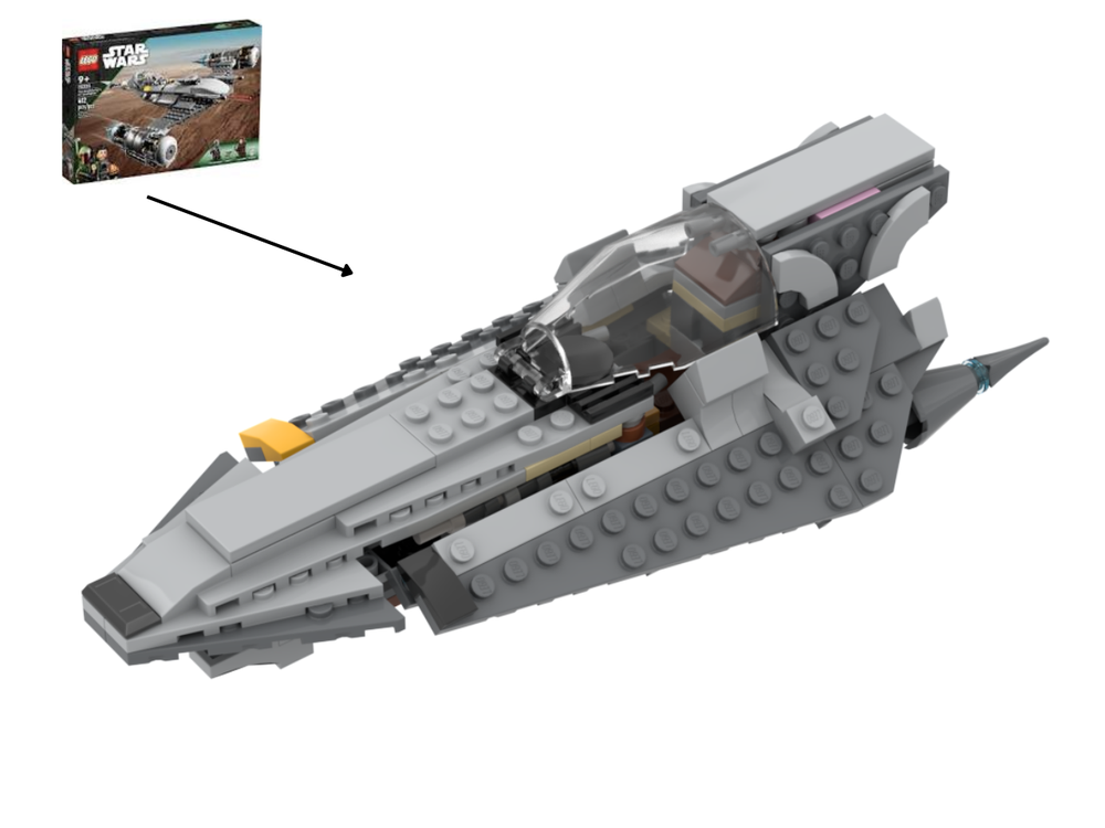 Lego Delta-7 Starfighter-75325
