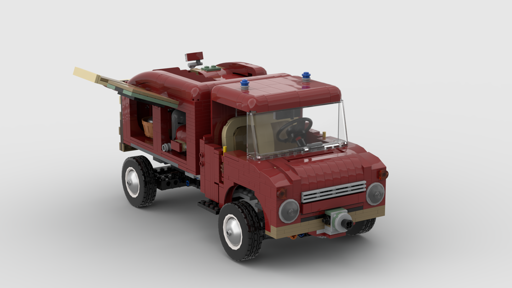 Lego 10290 Fire Truck with Equipment