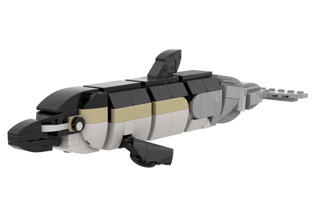 Lego Common Dolphin (Delphinus delphis)