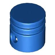 Technic Engine Piston Round / Blue