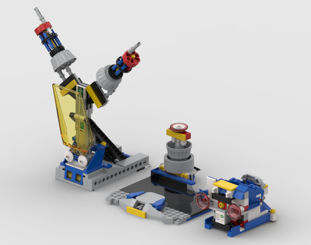 Lego Moon Base Accessories, USE EVERY PIECE