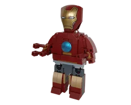 76206 Iron Man Brickfig