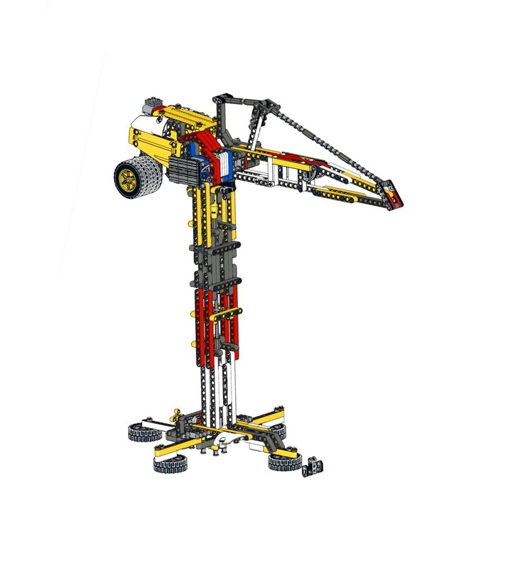 Lego Horizontal Tower Crane