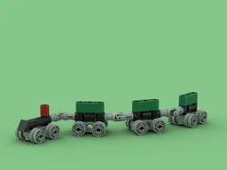 Christmas train polybag