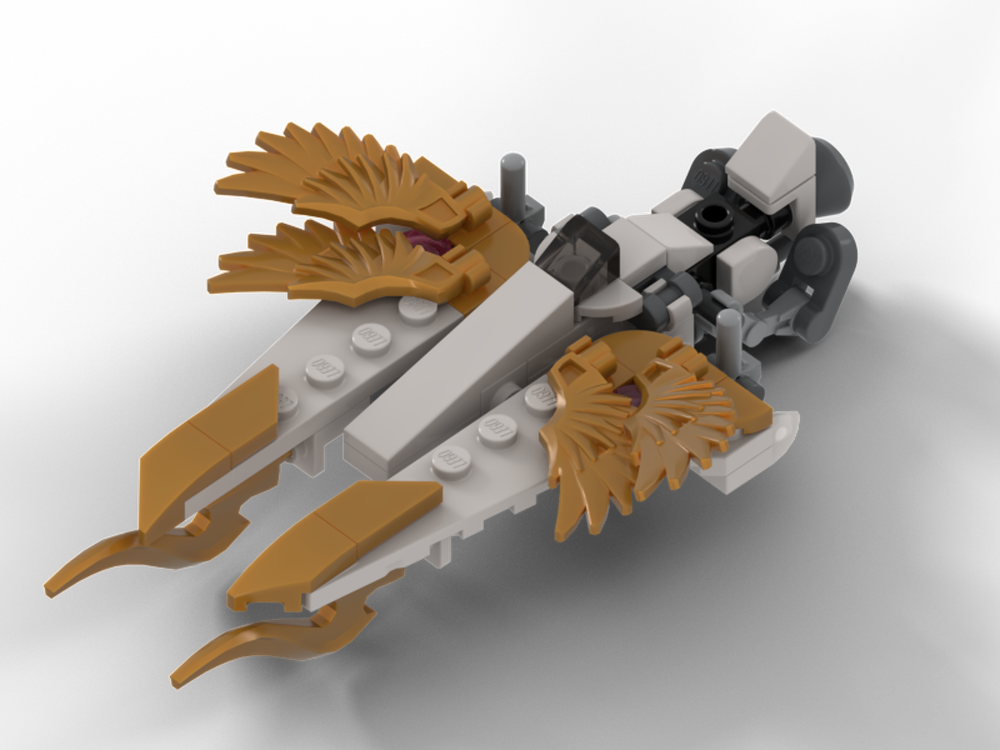 Lego Destiny 2 Exotic Sparrow 'Praxis Finery'