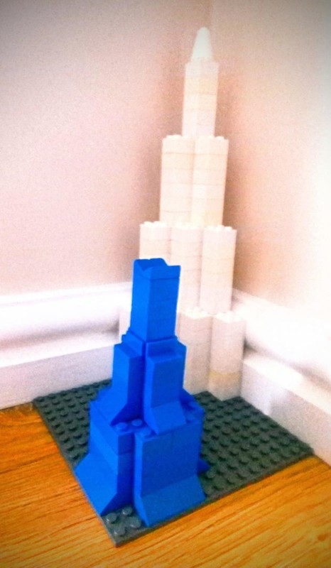 Lego Burj Kalifa VS The Shard