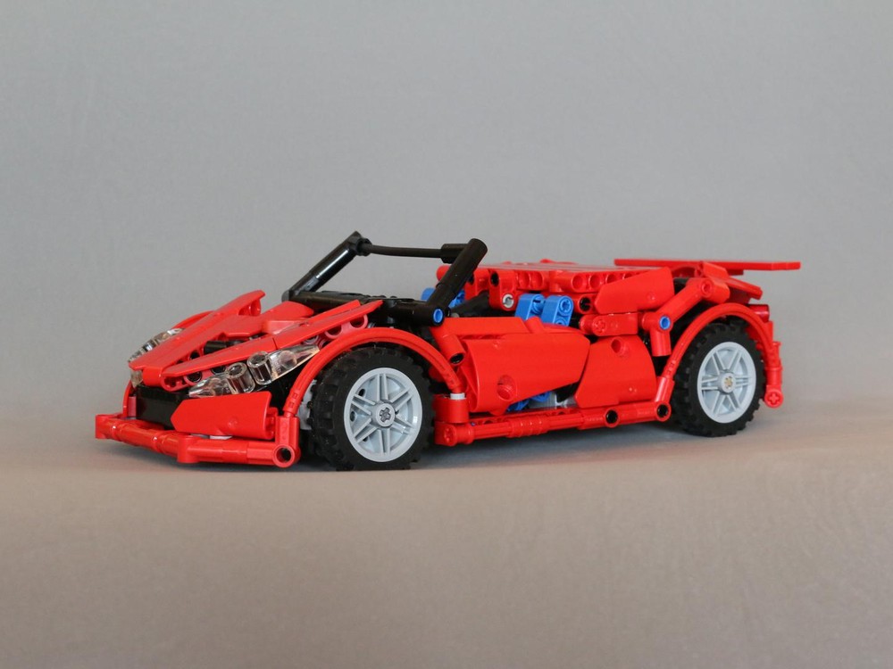 Lego Small RC Red Roadster
