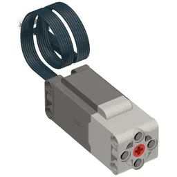 Motor, Large, Powered Up / Dark Bluish Gray