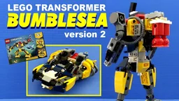 Transformer BumbleSea v2 from set 31090