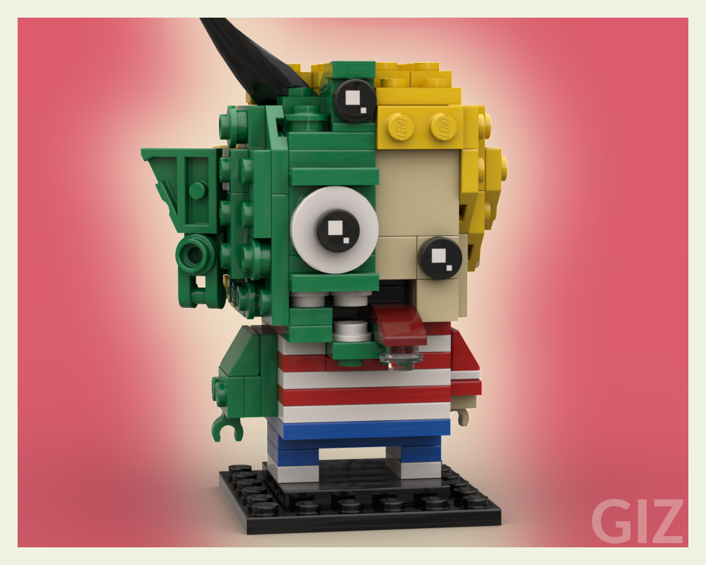 Lego Beasty Boyd - Garbage Pail BricKidz MOC