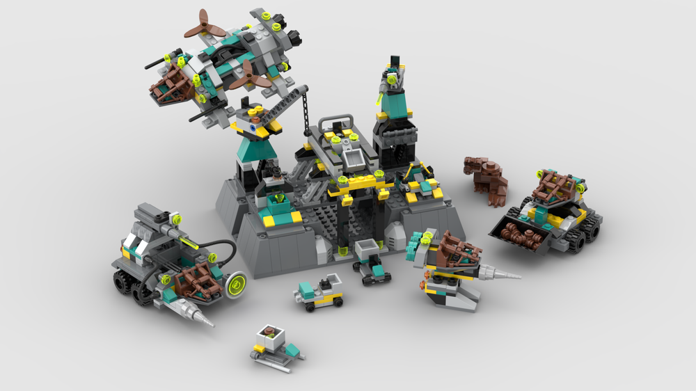 Lego Mini Rock Raiders Series