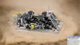 Hovercraft Autogiro Commando Boat