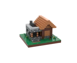 Blacksmith Village Structure Custom Scale