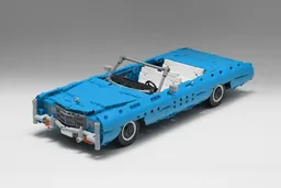 1976 Cadillac Eldorado (1:14) Dark Azure