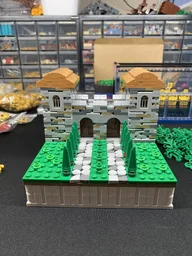 Small Roman Ancient Gate