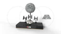 Micro Diorama Escape From deathstar : Desktop Version